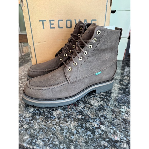 Tecovas Other - Tecovas The Rugged Moc Umber WP Cowhide Leather Boots Mens 10 D M10079UM